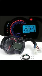 Universal Digital Motorcycle Speedometer – LED Odometer & Tachometer