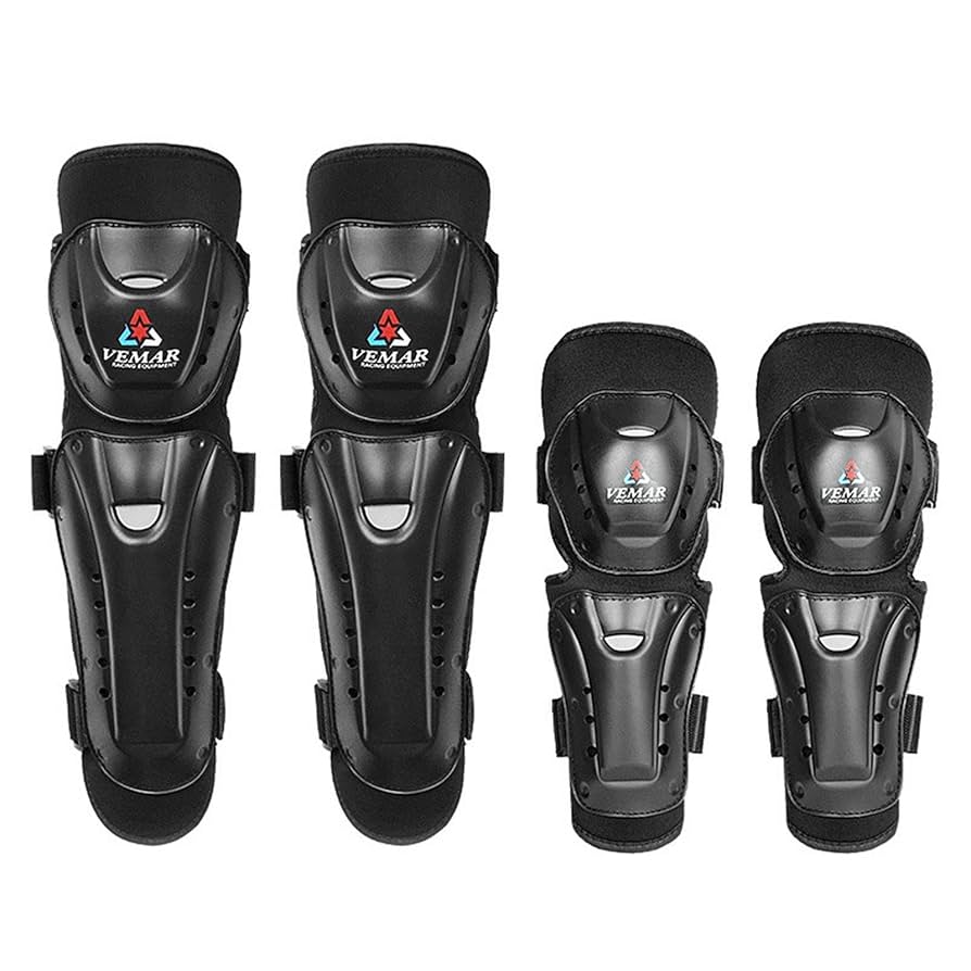 Vemar Elbow & Knee Guards – High-Impact Motorcycle Riding Armor
