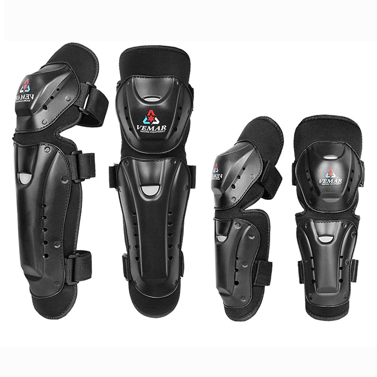 Vemar Elbow & Knee Guards – High-Impact Motorcycle Riding Armor