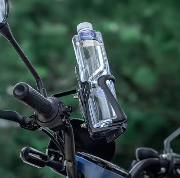 Adjustable Water Bottle Cup Holder – Universal Motorcycle & Bicycle Mount