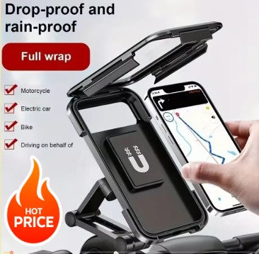 Mobile Holder Waterproof Cover (MH-03) – Motorcycle Phone Mount with Touchscreen Case
