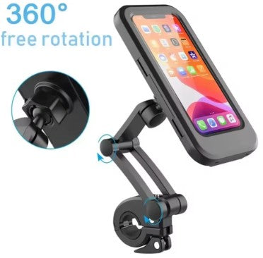 Mobile Holder Waterproof Cover (MH-03) – Motorcycle Phone Mount with Touchscreen Case
